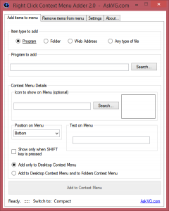 Right-Click Context Menu Adder