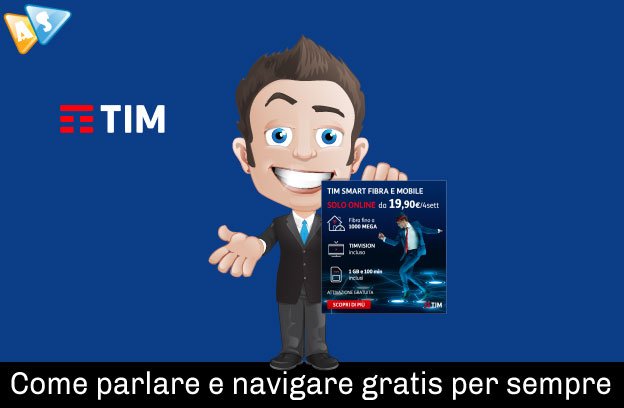 Come parlare e navigare gratis per sempre