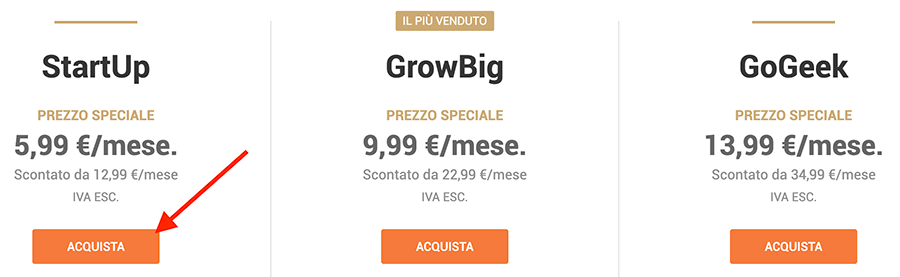 Siteground l’hosting più veloce della luce