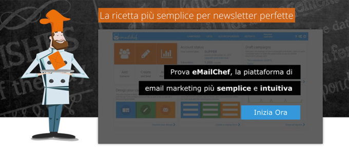 L’alternativa a Mailchimp si chiama eMailChef