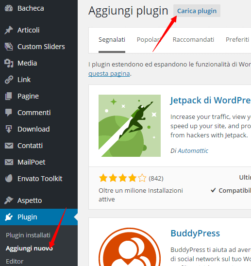 Come installare un Plugin WordPress: guida per principianti