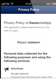 Privacy Policy per le App Google Play Store: come adeguarsi