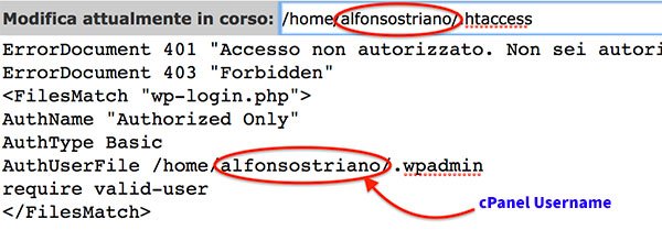 aumentare la sicurezza di WordPress