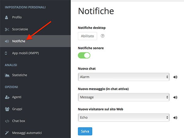 installare SMARTSUPP live chat su WordPress