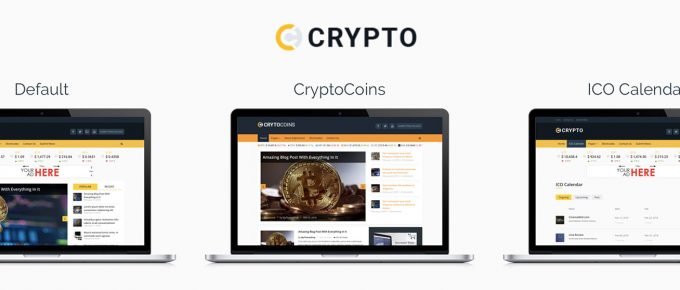 Crypto tema WordPress