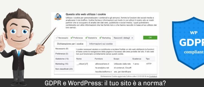 GDPR e WordPress