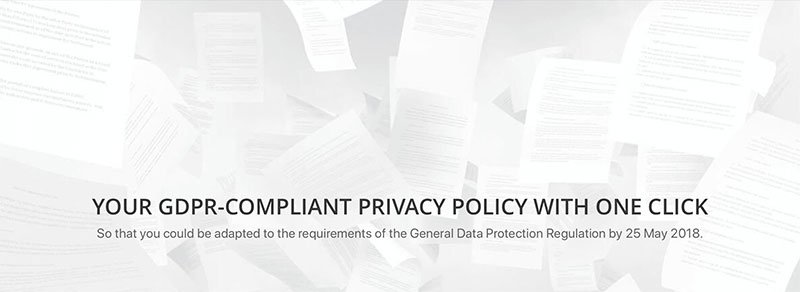 Privacy Policy & GDPR