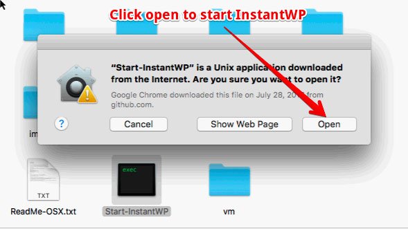 WordPress in locale