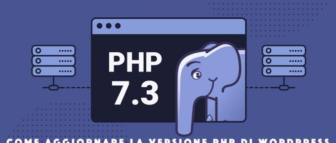 aggiornare la versione PHP di WordPress