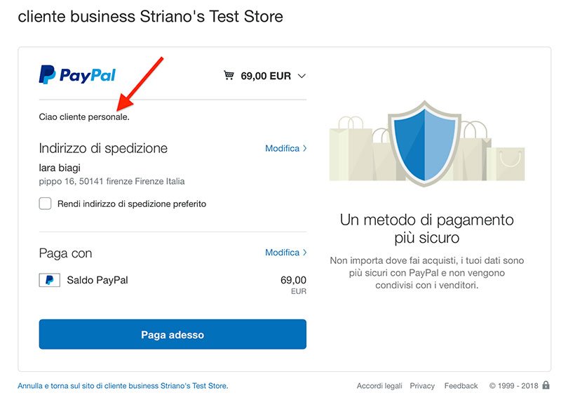 WooCommerce e PayPal