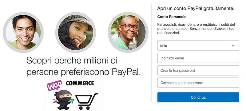 WooCommerce e PayPal