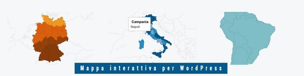 Mappa geografica interattiva