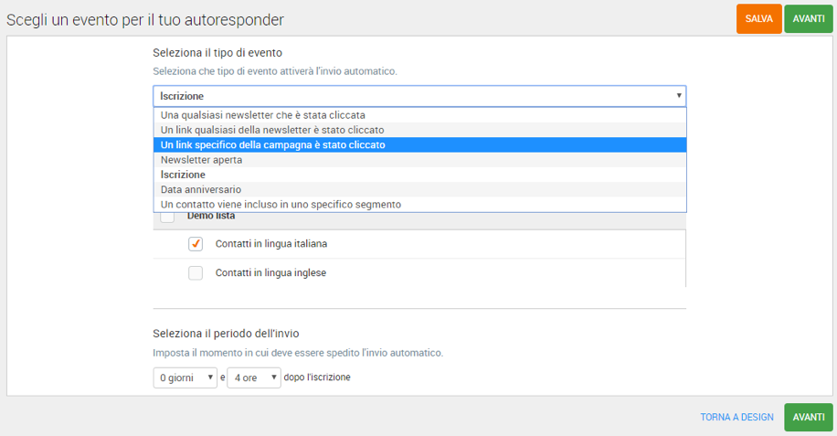 eMailChef eventi