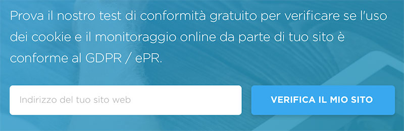 controllo automatico dei cookie