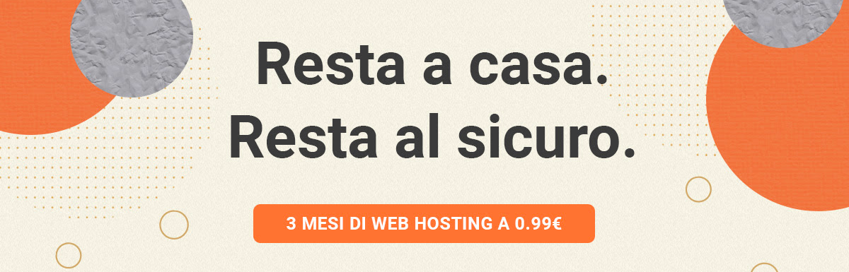 crea ora il tuo sito web