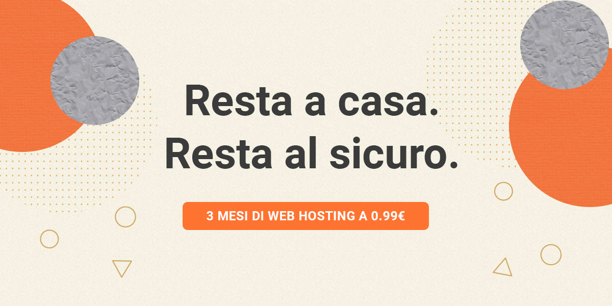 crea ora il tuo sito web