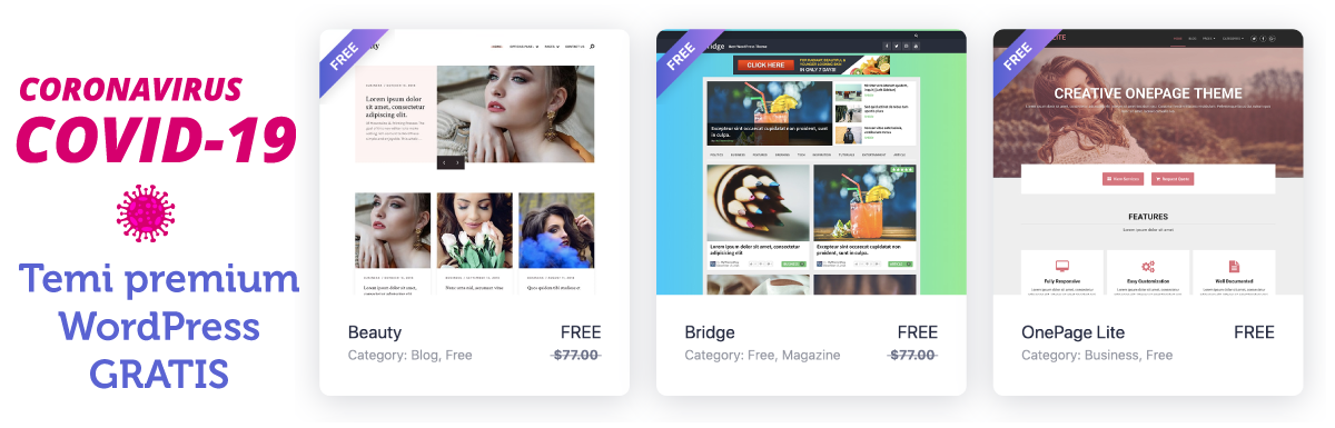 temi premium WordPress gratis
